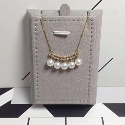 Generic Smiling_ 18k _Kim_flawless_ round _freshwater_ pearl necklace pendant sweet temperament gift girl friend_wife