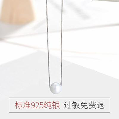 Generic S_a_ decorative jewelry clavicle chain necklace pendant single s_about_teeth_mother_of_ pearl accessories
