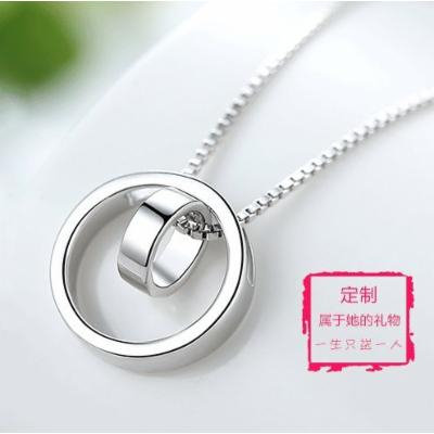 Generic Friend_ popular _Valentine_ gifts necklace pendant lettering _Spot_ neck collar design new _lady_lover_ lovers summer