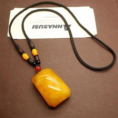 Generic Man-made_beeswax_ sweater chain length models fashion accessories _Bohemian_ necklace pendant _national_wind_fall_and_ winter