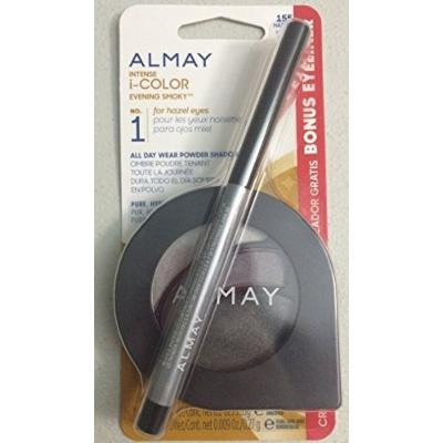 ALMAY INTENSE I-COLOR EVENING SMOKY FOR HAZEL EYES WITH BONUS EYELINER #155 by Almay