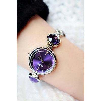 Generic Korean_New_ quartz _form_a_curtain_Meng_crystal_gemstone_wrist_ watch es,_ watch es_ students .