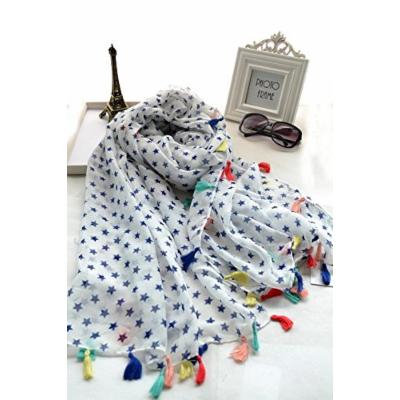 Generic flow small_stars,_sunscreen_shawl_ Scarf shawl