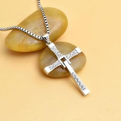 Generic The_speed_with_Toledo_ men's cross necklace pendant _free__glossy_ lettering gift _of_passion