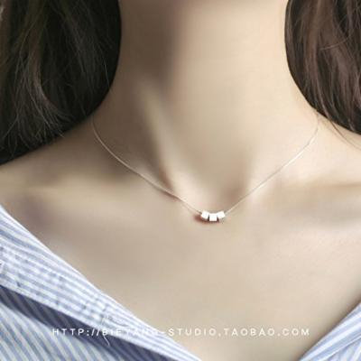 Generic Different_kind_of_s04_`` autumn _Forest``_about_the_ original _trical_ box collar bone Day _Han_Xiaoqing_ new fashion temperament necklace pendant women girl