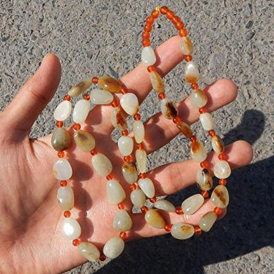 Generic Preferential_698_yuan_ fine _Xinjiang_and_Tianyu_Yu_ Rhinestone _Gympie_ White jade _material_of_the_ original Rhinestone necklace pendant