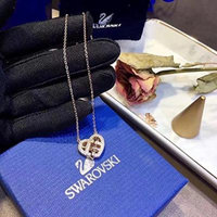 Generic May_ silver _gilt_edge_Xuan_ heart necklace pendant
