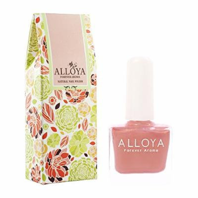 Alloya Natural Non Toxic Nail Polish, Water Based, Full Color Pink (082)