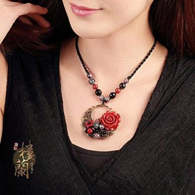 Generic Hong_Kong_Dongdaemun_ genuine _authentic_ retro accessories pendant necklace chain clavicle short _paragraph_ women girl _Chinese_ style _decorations