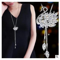 Generic The_latest_ 2018 Ms. swan pendant necklace Korea _edition