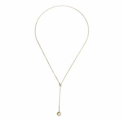 Generic Britain_ crystal pearl necklace pendant _and_ gold _SF