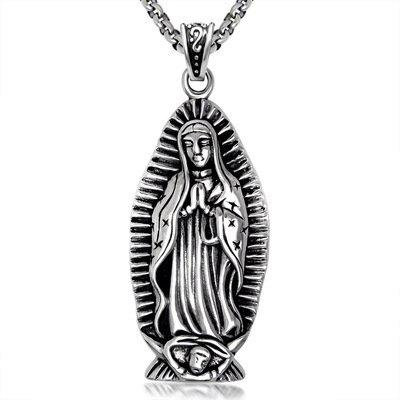 Generic 16S_nuns_pray_ retro personalized jewelry pendant necklace _sub_garment_ accessories _manufacturer_of_ steel _S456