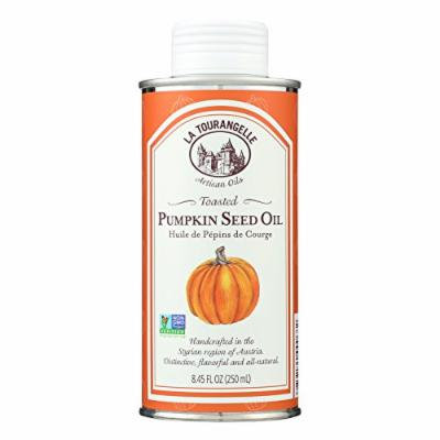 La Tourangelle Pumpkin Seed Oil - Case of 6 - 8.45 Fl oz.