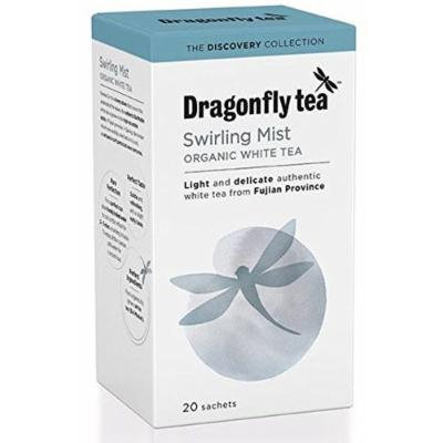 Dragonfly Swirling White Mist Tea 20 Bags (Pack of 8)