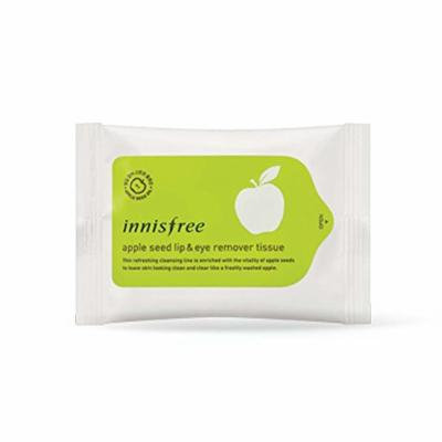 Innisfree Apple Seed Lip&Eye Makeup Remover Tissue 30 Sheets