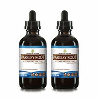 Parsley Root Tincture Alcohol-FREE Extract, Organic Parsley (Petroselinum crispum) Dried Root (2x4 FL OZ)