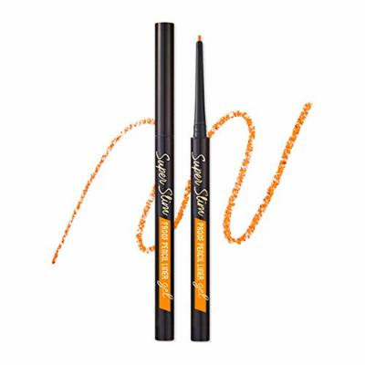 ETUDE HOUSE,Super Slim Proof Gel Pencil Liner #7 Popping Orange 0.08g