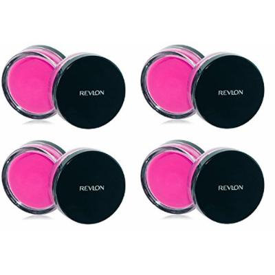 Revlon Photo Ready Cream Blush, Flushed, 0.4 Ounce (4 Pack) + FREE Luxury Luffa Loofah Bath Sponge On A Rope, Color May Vary