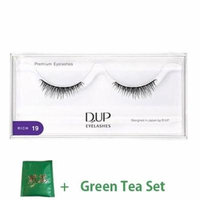 D.U.P False Eyelashes Premium Rich - 19 (Green Tea Set)