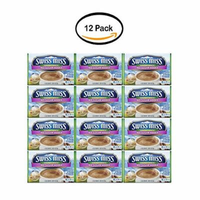 PACK OF 12 - Swiss Miss Sensible Sweets No Sugar Added Hot Cocoa Mix Envelopes, 8-Count