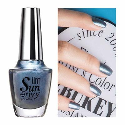 UNT Gel Effect Nail Polish, No Led UV Needed Dry Fast Gel Effect Nail Lacquer Clear High Gloss Professional Nail Polish - 0.5oz/15ml (NV155) W Free Gift