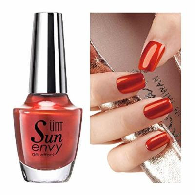 UNT Gel Effect Nail Polish, No Led UV Needed Dry Fast Gel Effect Nail Lacquer Clear High Gloss Professional Nail Polish - 0.5oz/15ml (NV325) W Free Gift