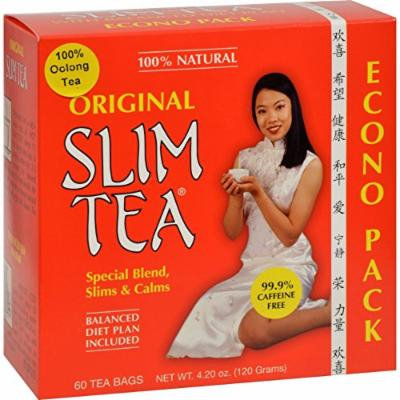 2 Pack of Hobe Labs Slim Tea Original - 60 Bags