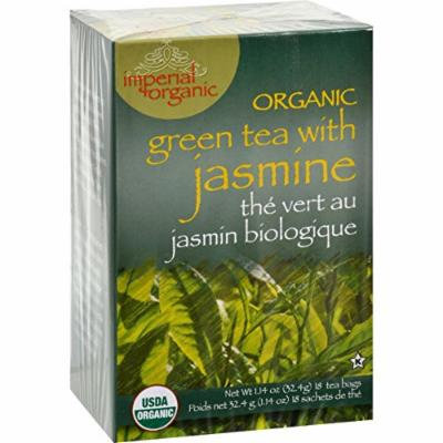 2 Pack of Uncle Lee s Imperial Organic Green Tea with Jasmine - 18 Tea Bags - 95%+ Organic -