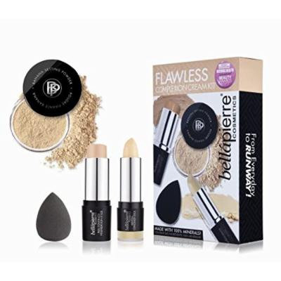 BellaPierre Flawless Complexion Cream Kit, MEDIUM, 4pc