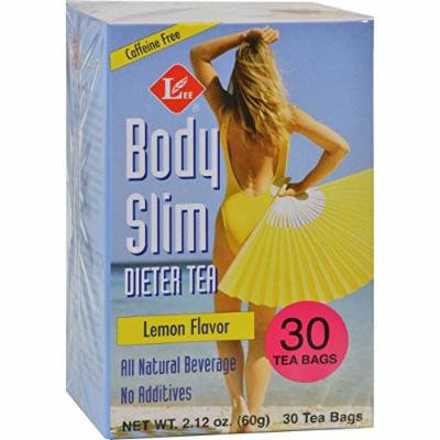 2 Pack of Uncle Lee s body'slim Dieter Tea Lemon - 30 Tea Bags - All Natural Beverage - Caffeine Free