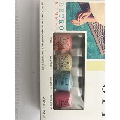 mini set nail polish retro summer