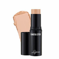 Camera Stick Foundation by Luscious Cosmetics. Full Coverage Cream Foundation Cruelty-Free and Vegan Makeup. (3 Deep Beige)