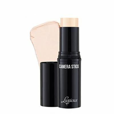 Camera Stick Foundation by Luscious Cosmetics. Full Coverage Cream Foundation Cruelty-Free and Vegan Makeup. (000 Porcelain)