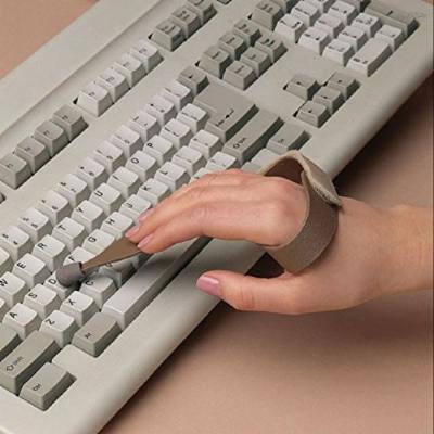 Patterson Medical Slip-On Typing/Keyboard Aid, Right / Left - Large