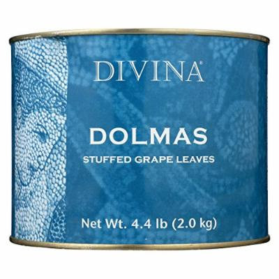 Divina Dolmas Stuffed Grape Leaves - Case of 6 - 4.4