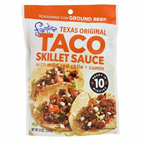 Frontera Foods Texas Original Taco Skillet Sauce - Taco Skillet Sauce - Case of 6 - 8 oz.