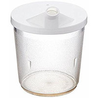 Patterson Medical Clear Cup with Snorkel Lid