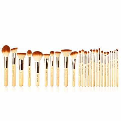 25pcs Beauty Bamboo Professional Makeup Brushes Set Make up Brush Tools kit Foundation Powder Blushes Eye Shader