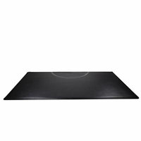 Berkeley Anti-fatigue Commercial Grade RECTANGLE Salon Mat 3x5 BLACK EXTRA-THICK Wholesale Barbershop Mat Best Seller for Styling or Barber Chair Standing Comfort