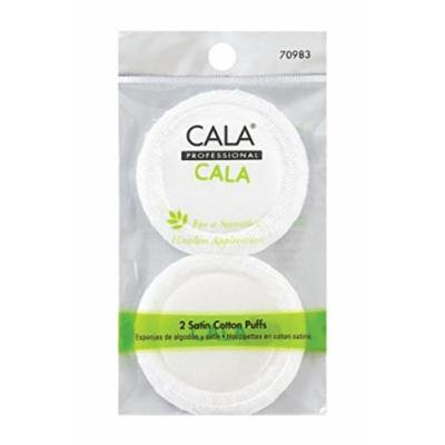 (PACK OF 6) CALA STUDIO SATIN COTTON PUFFS (2PCS) #70983