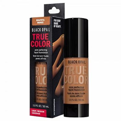(PACK OF 6) BLACK OPAL TRUE COLOR PORE PERFECTING LIQUID FOUNDATION #BEAUTIFUL BRONZE