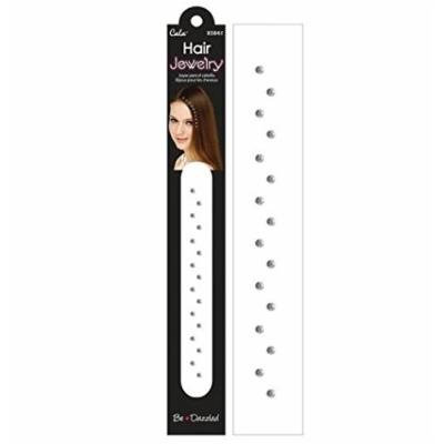 (PACK OF 6) CALA STUDIO 4MM Hair Jewelry (CRYSTAL) #85846
