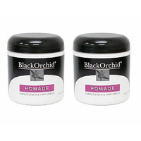 Black Orchid Pomade Conditioner and Hair Dress, 7 Oz (Pack of 2) + FREE Curad Dazzle Bandages, 25 Ct.