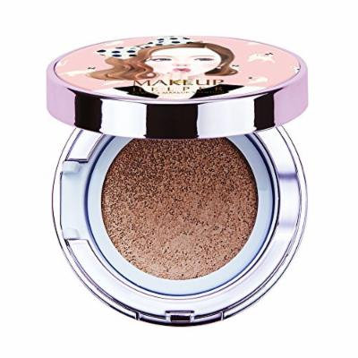 MAKEUP HELPER DOUBLE CUSHION GREEN TEA BLOSSOM 13g #23 Natural Beige (Pretty Girl)