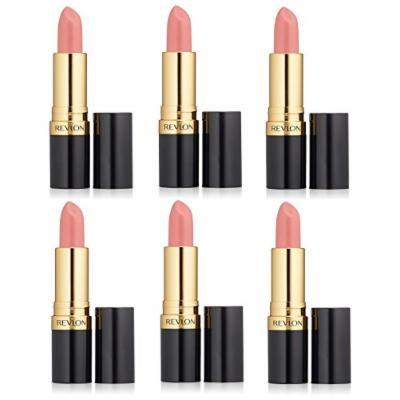 Revlon Super Lustrous Lipstick Matte 012 Sky Pink (Pack of 6) + FREE Curad Dazzle Bandages, 25 Ct.