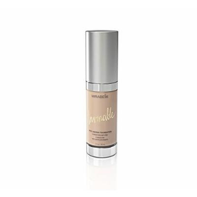 Mirabella Invincible Anti-Aging Full Coverage HD Liquid Foundation - Fair (II), 1 fl.oz.