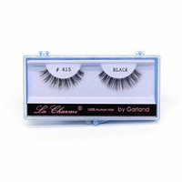 (PACK OF 6) PREMIUM 100% NATURAL HAIR DEMI WISPIE EYELASHES WITH HARD BLUE CASE, #415
