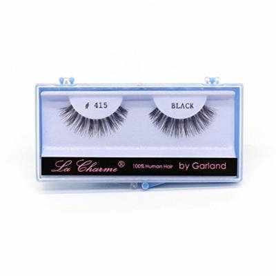 (PACK OF 6) PREMIUM 100% NATURAL HAIR DEMI WISPIE EYELASHES WITH HARD BLUE CASE, #415