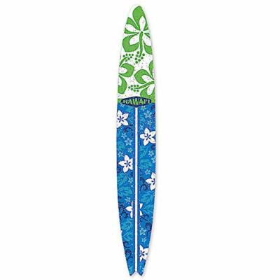 Hawaiian Emery Boards 3 Pack Surfboard Green & Blue Floral