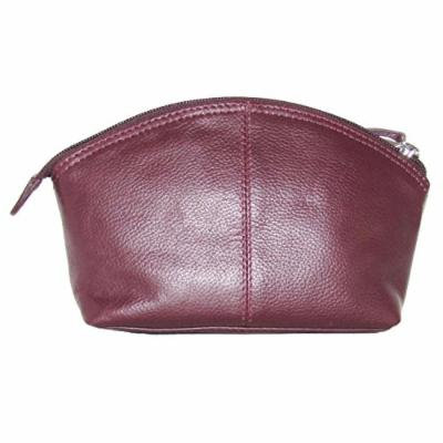 Leather Cosmetic Make-up Case (Fine Wine)